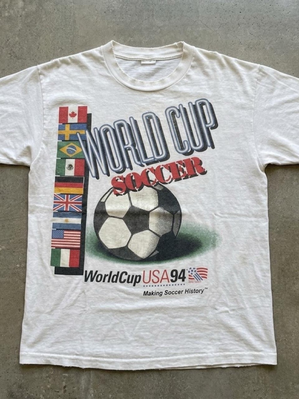 World Cup Soccer USA 94 Graphic Tee - White